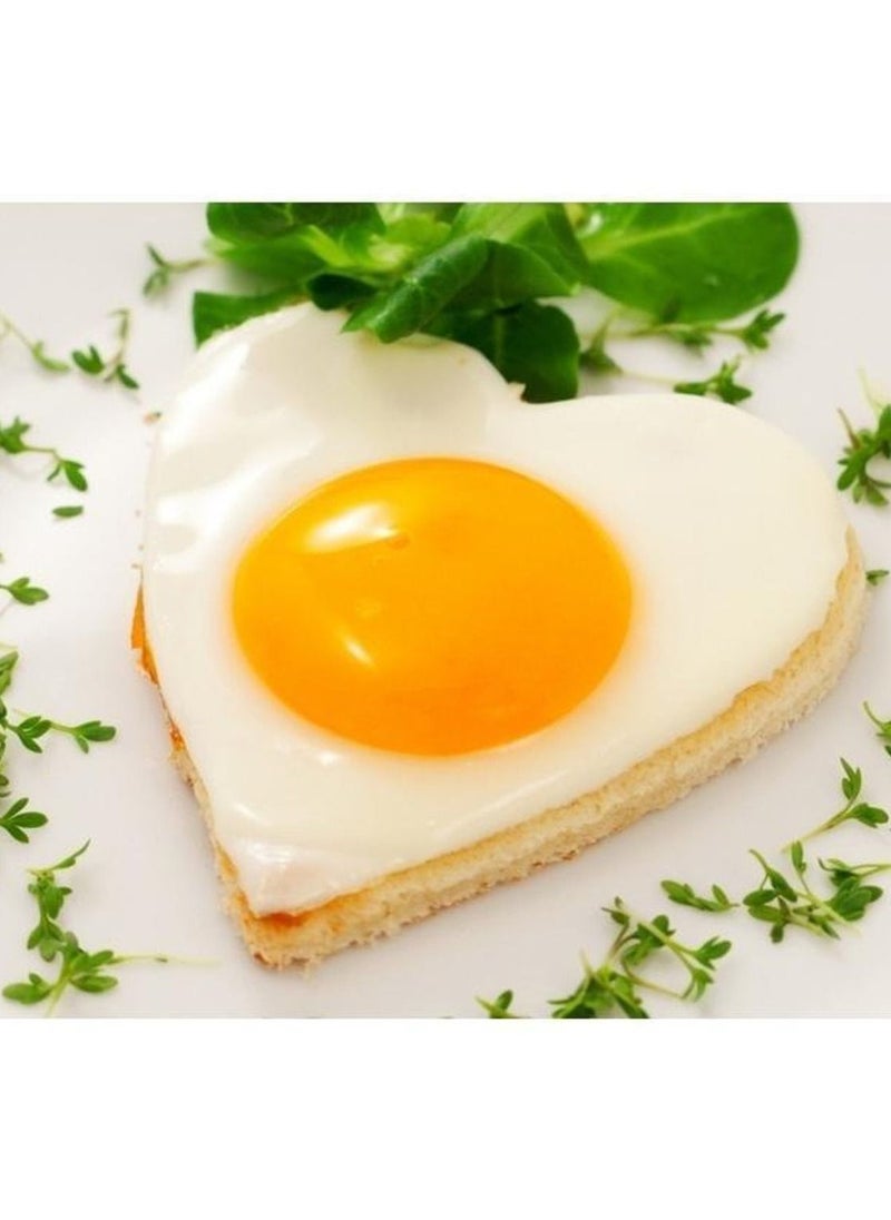 DubaiGallery Four Hole Omelet Pan For Eggs Ham Pan Cake Maker Frying Pans No Breakfast Grill Pan Cooking Pot Multifunction Pancake Pan Four Perfectly Shapely Pancakes Maker With Cake Batter Dispenser  - Image 3