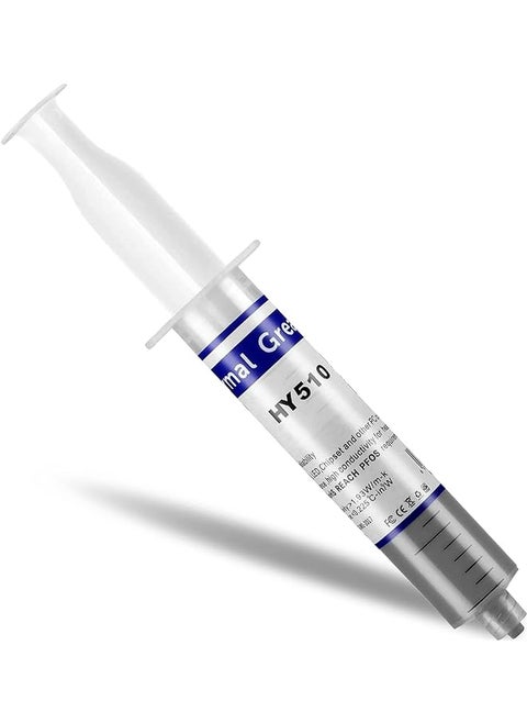Hy 510 25G Thermal Conductivity: >1.93W M K Cpu Thermal Heatsink Paste Silicone Grease Compound Non Conductive For Pc Cpu Gpu Ps4 25Gram