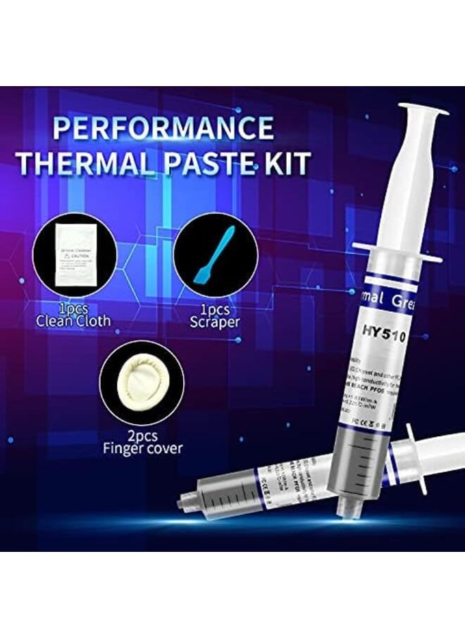 Hy 510 25G Thermal Conductivity: >1.93W M K Cpu Thermal Heatsink Paste Silicone Grease Compound Non Conductive For Pc Cpu Gpu Ps4 25Gram