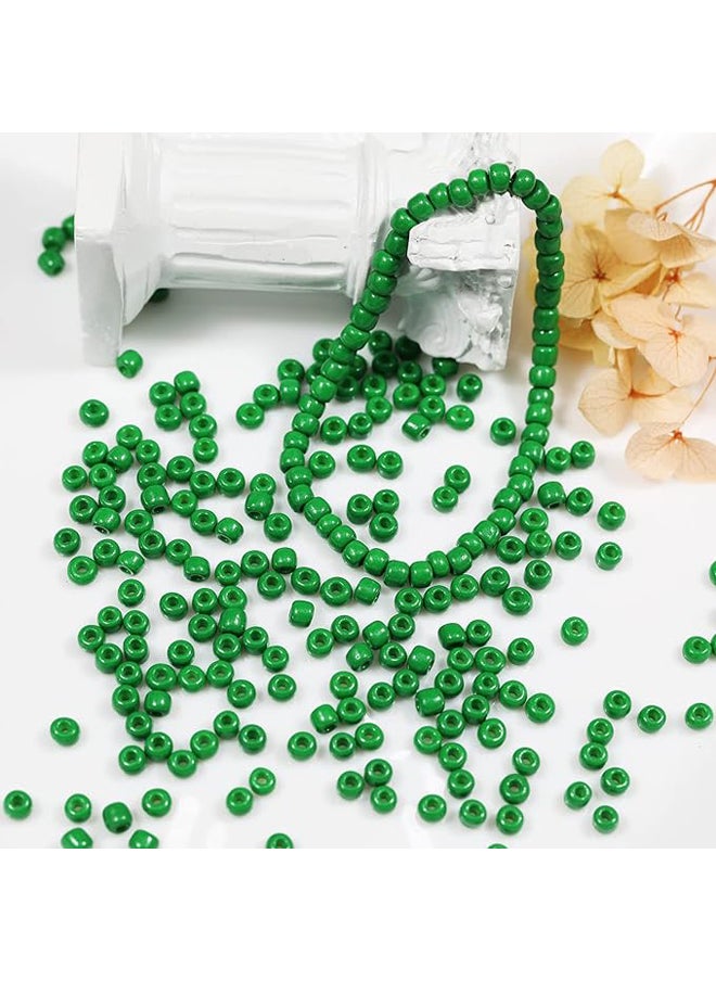 Generic Green Round Size Uniform Seed Beads 10000pcs/110 Grams in Box  - Image 2