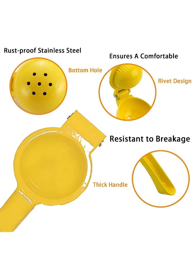 عصارة ليمون حامض - عصارة حمضيات يدوية عالية الجودة، أداة مطبخ احترافية لعصر الحمضيات باليد - Image 3