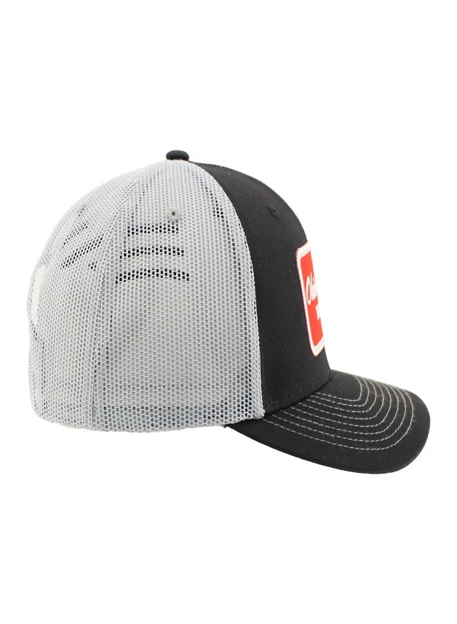 ZHATS Ohio State Buckeyes NCAA Officially Licensed Trucker Hat Dakota Patch Brick Black Gray - Image 4