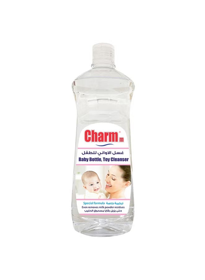 CHARMM منظف زجاجات الأطفال مثالي لتنظيف زجاجات الأطفال 100% معاد تدويره، صديق للبيئة مختبر جلدياً 750 مل - Image 1
