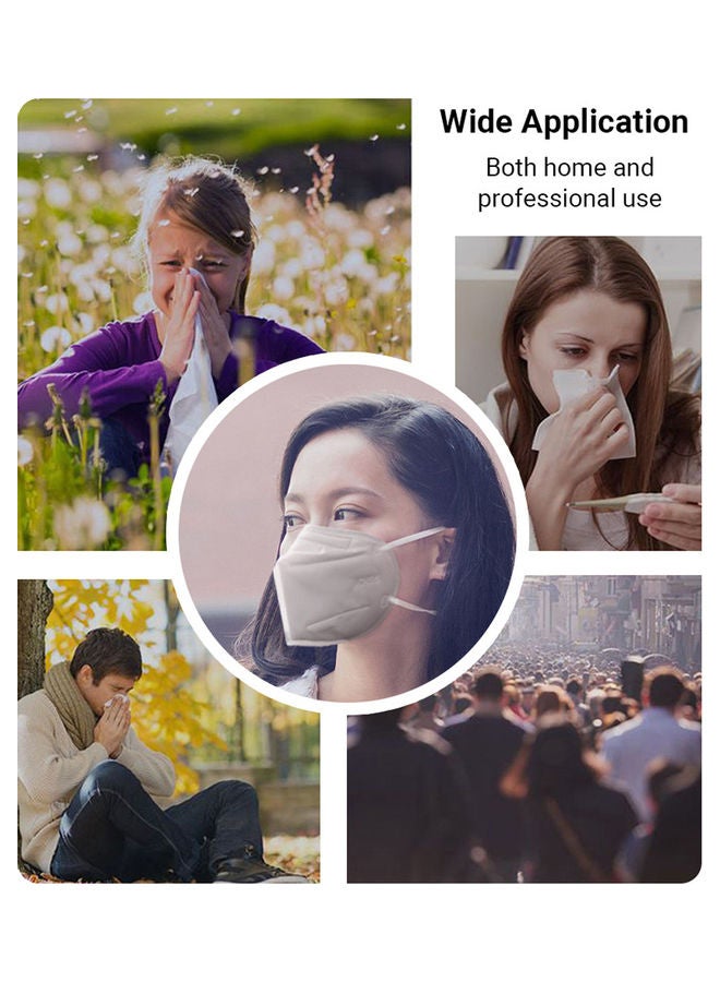 NIBEMINENT 10-Piece KN95 Disposable Face Mask - Image 4