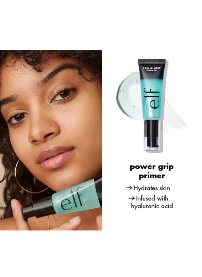 elf - Elf Power Grip Primer Clear , Gel-Based and Hydrating Face Primer For Smoothing Skin ,Gripping Makeup, Moisturizes and Primes 24ml - Image 1