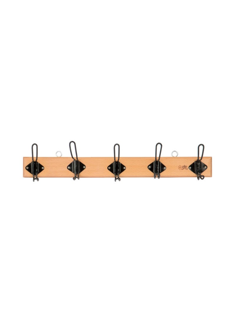SAS - SAS Five Hooks Wall Hanger-42cm - Image 1