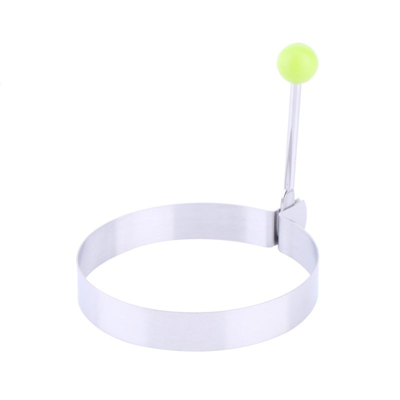 Stainless Steel Egg Pancake Mold With Handle Round Shape Cooking Tool - Image 2