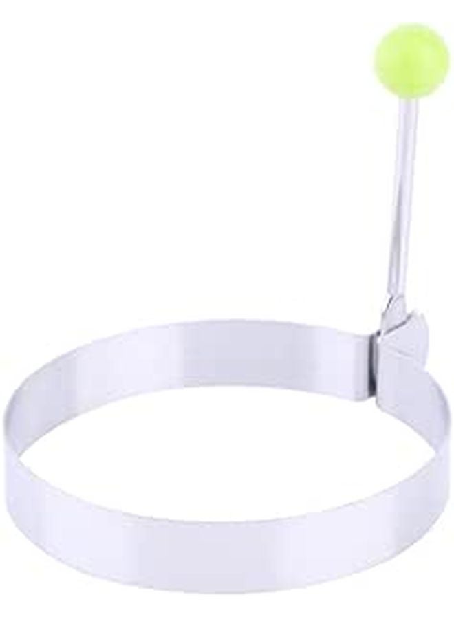 Stainless Steel Egg Pancake Mold With Handle Round Shape Cooking Tool - Image 1