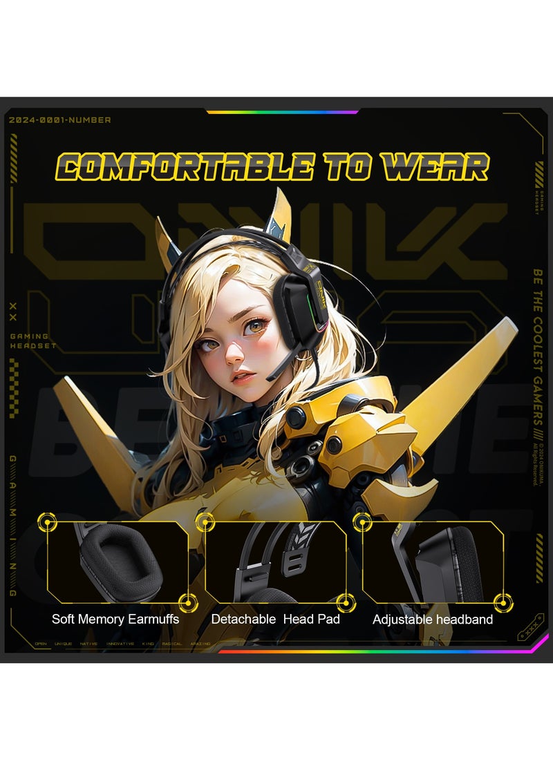 سماعة الألعاب ONIKUMA X13 لجهاز PS4 PS5 أجهزة إكس بوكس ​​واحد سلسلة X Nمفتاح كهربائي الكمبيوتر