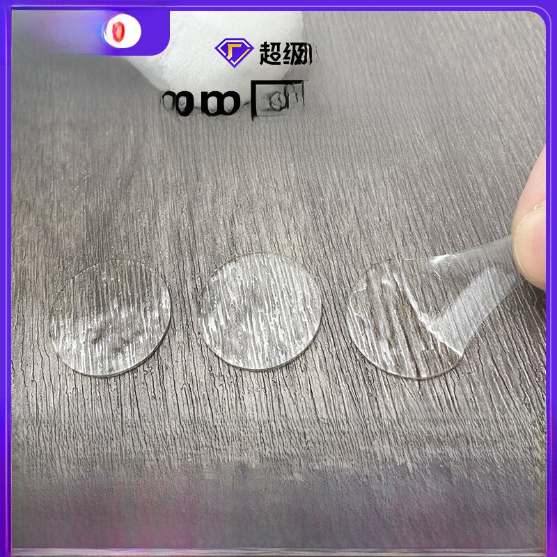 Generic 0.5mm Thick Acrylic Clear Adhesive Circles for Decor Round 30mm [single price]] 