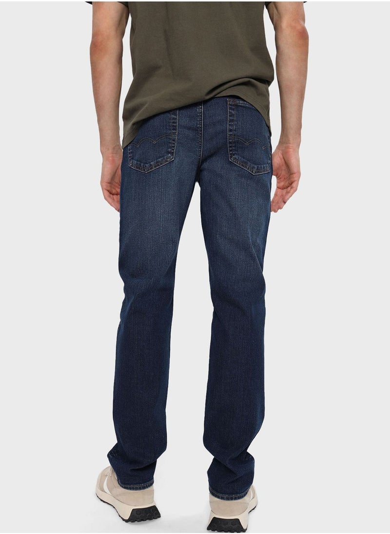 American Eagle - Dark Wash Slim Fit Jeans - Image 1
