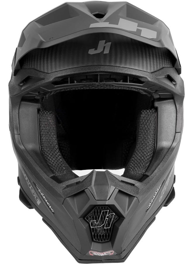 Just 1 J22 Solid Lightweight Carbon Fiber Off-Road Motorcycle Helmet - Image 3