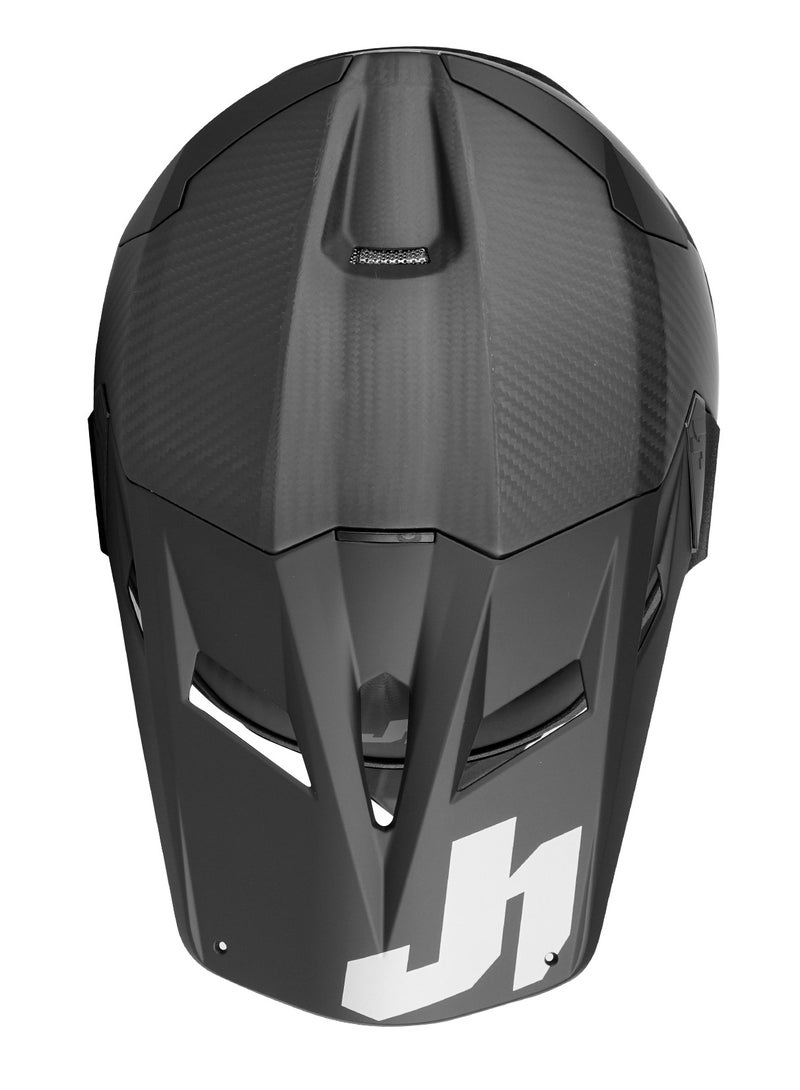 Just 1 J22 Solid Lightweight Carbon Fiber Off-Road Matte Motorcycle Helmet - 680021  - Image 4