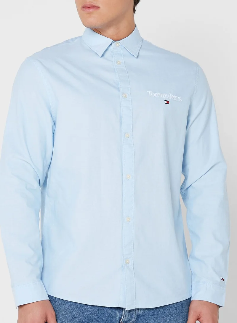 TOMMY JEANS Serif Linear Regular Fit Shirt