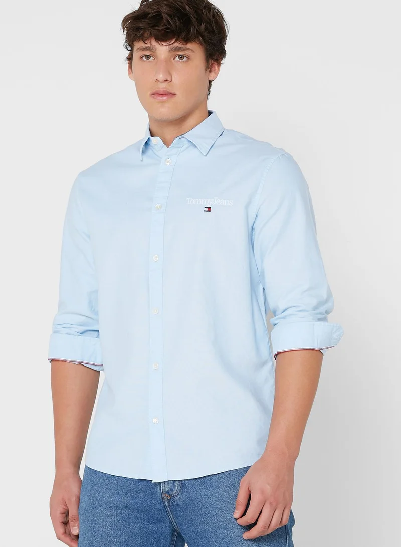 TOMMY JEANS Serif Linear Regular Fit Shirt