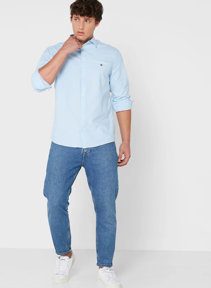 TOMMY JEANS Serif Linear Regular Fit Shirt