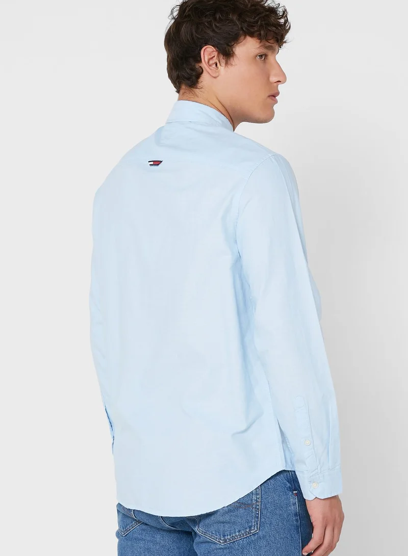 TOMMY JEANS Serif Linear Regular Fit Shirt