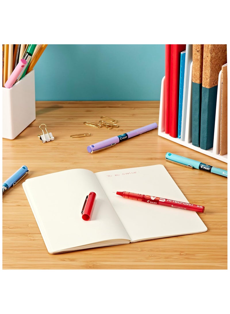 بايلوت قلم بايلوت رولربال - مجموعة من 7 ألوان، V5 - Image 3