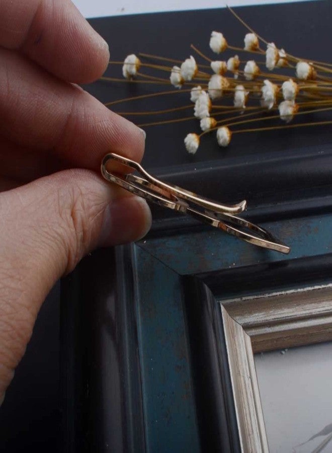 Teensery 3 Pcs Metal Tie Clip Glasses Shape Tie Bar Clasp Mens Necktie Clip Pin for Anniversary Wedding Business Meeting - Image 3