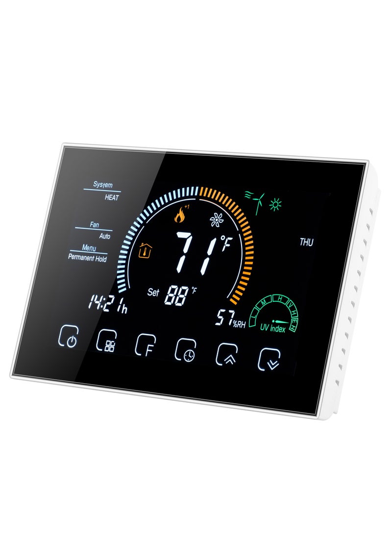 Klima - Smart Thermostat KL6000B Wi-Fi Thermostat Touch Display Smart Control - Image 1