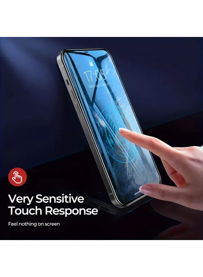 Transparent Tempered Glass Screen Protector For iPhone 13 - Image 5