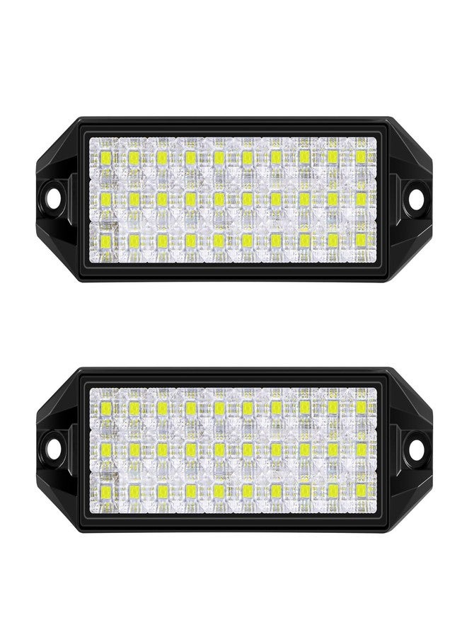 شريط إضاءة LED من سان يونغ، قطعتان، للشاحنات، 6 بوصات، مصابيح خلفية، شعاع إضاءة واسع للشاحنات والجرارات والمركبات الرباعية والقوارب، شريط إضاءة صغير 12 فولت - Image 1