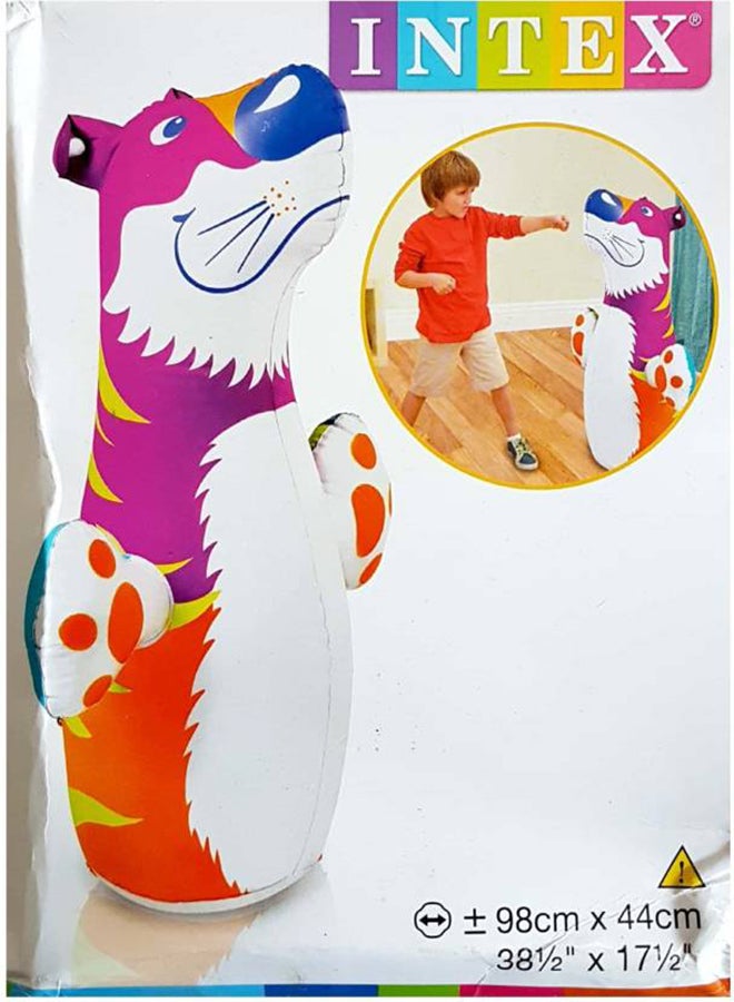 INTEX Inflatable Tiger Bop Bag Toy 98x44cm - Image 5