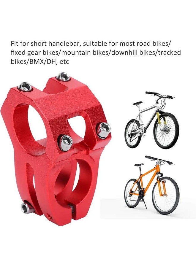 FASTPED Bicycle Handle Stem 31.8mm with 31.8mm Aluminum Alloy MTB Handlebar Riser Bar for Mountain Bike 720/780MM (Red) 31.8mm clamp diameter Used for mountain bike and bicyle - Image 4