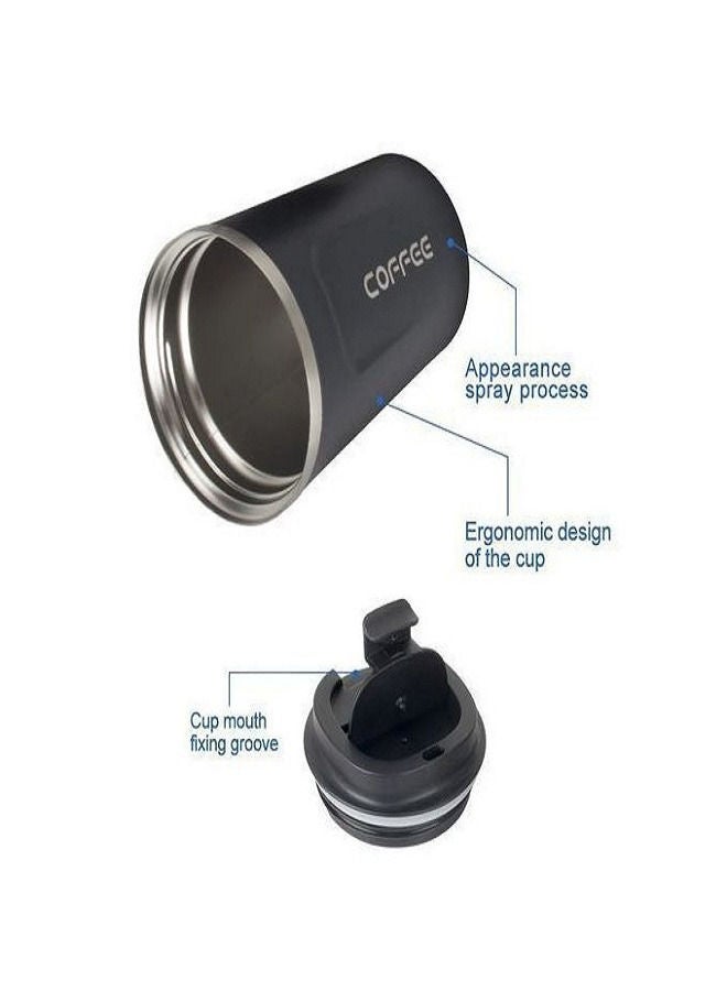 Portable Stainless Steel Vacuum Mug DarkBlue 380ml - Image 3