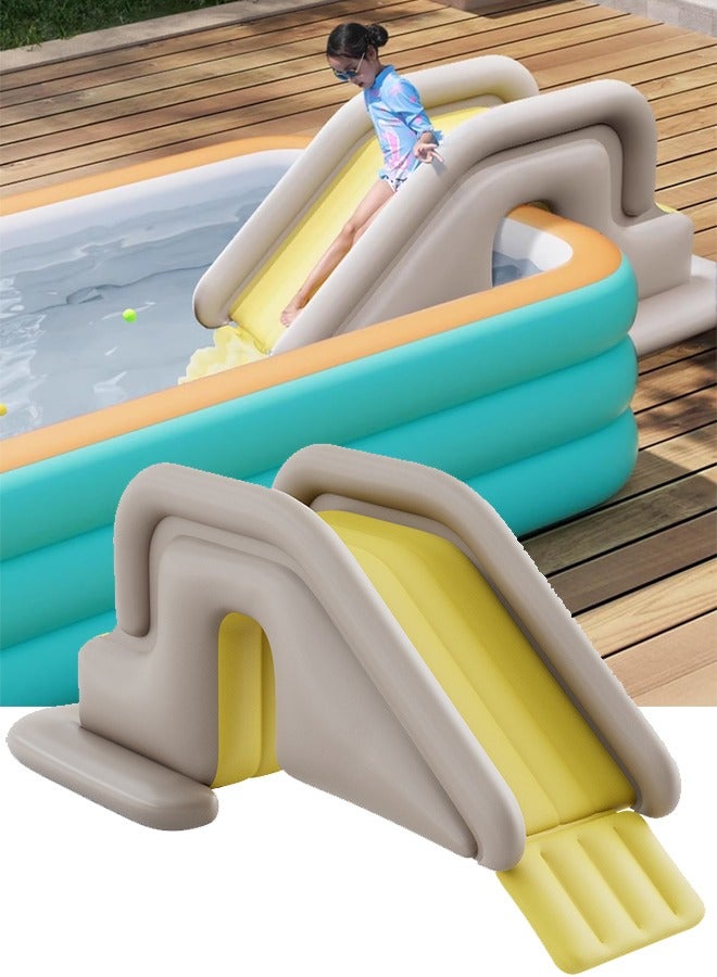 تابيت زلاجة حمام سباحة قابلة للنفخ زلاجة مائية للسباحة لوازم حمامات السباحة الصيفية ترامبولين عالمي سلم زلاجة الفناء الخلفي - Image 1
