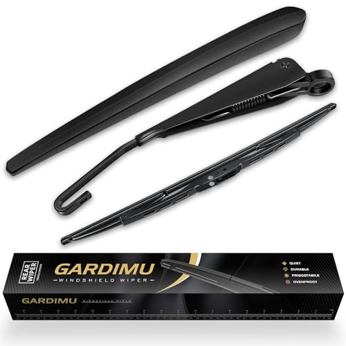 GARDIMU Replacement for Chevrolet Equinox 2018 2019 2020 2021 2022 2023 2024 Rear Windshield Wiper Blade and Arm Assembly-All-weather Back Window Wiper Arm Blade Complete Set - Image 1