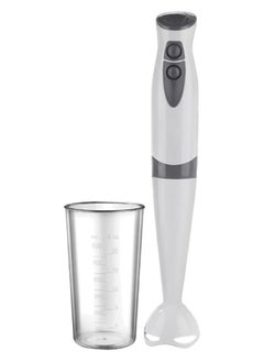 TOSCANA U Electric Hand Blender With Cup 2 Speeds Multifunctional 200W Ergonomic Design Anti Splash Removable Stainless Steel Foot Measuring Cup 