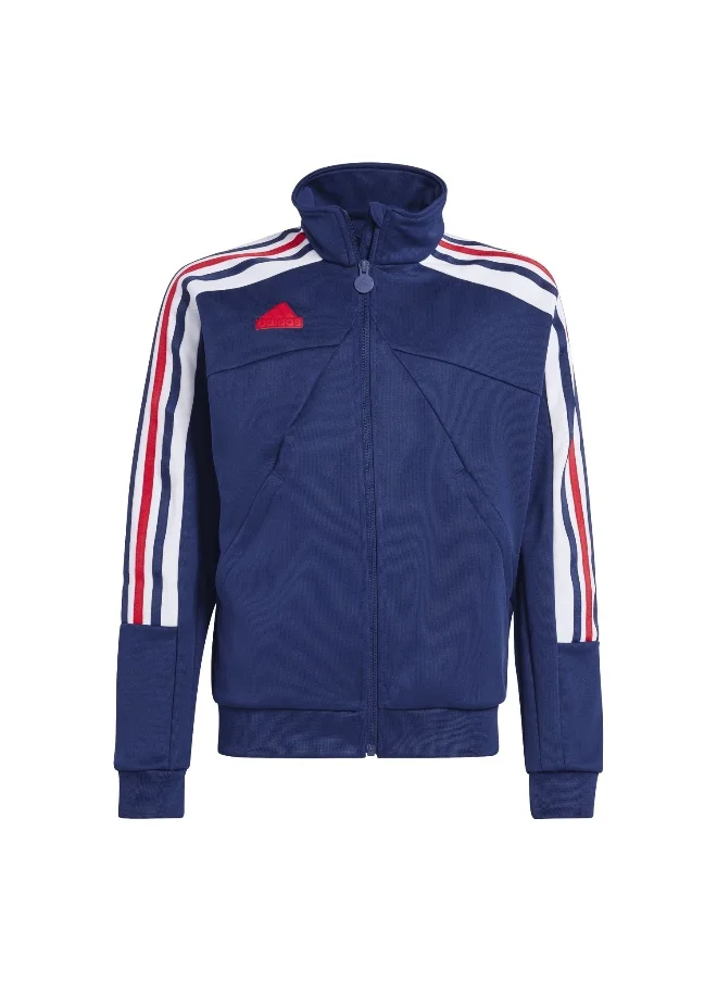 Adidas adidas J Np Ttop Blue Training Track Tops 7-8Y