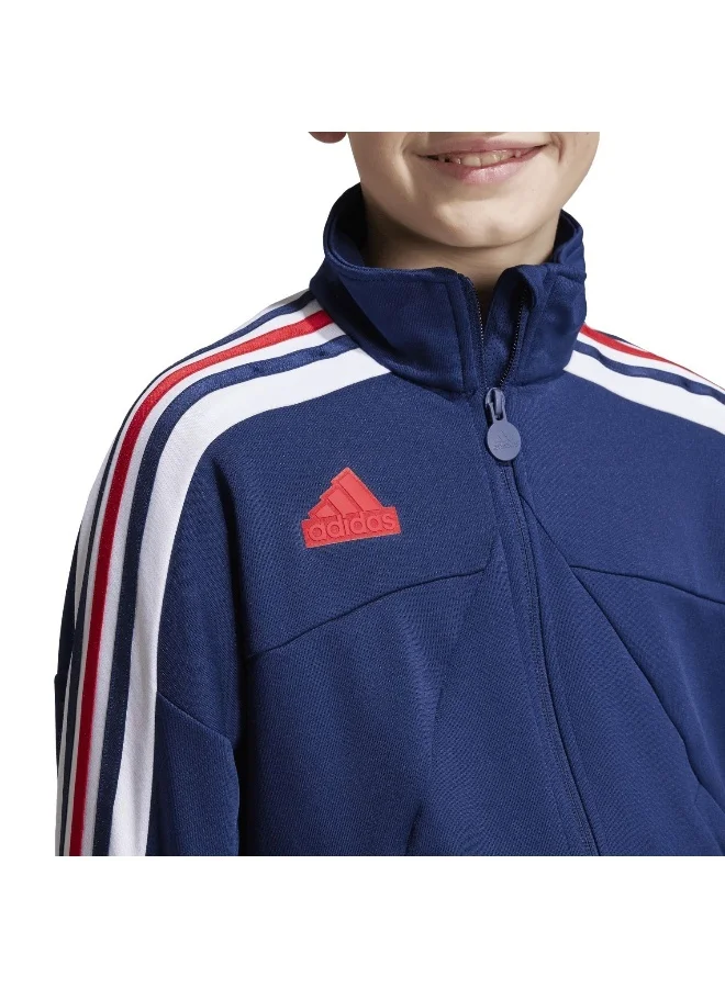 Adidas adidas J Np Ttop Blue Training Track Tops 7-8Y