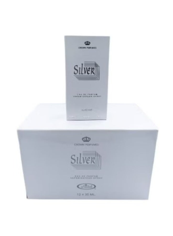 الرحاب عطرسلفر35 مل 12 قطعه