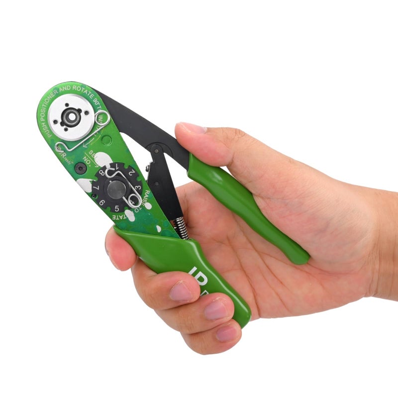 JRready NEWAS2G Indent impression Crimping Tool design according M22520 2 01 Crimper for miniature Connector and M39029 solid contact MIL connector etc 2032AWG Wire harness solid contact - Image 2