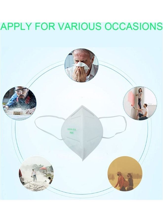 NIBEMINENT KN95 Face Adult Dustproof Non Woven Fabrics Mask - Image 2
