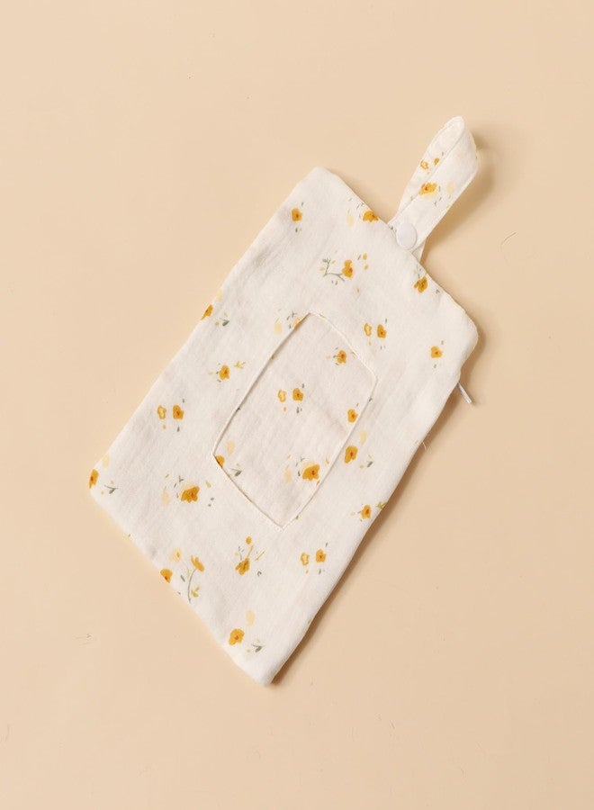 KMGDM Baby Wipe Holder Portable Wipe Dispenser Strollers Storage Bag Container Double Layer Travel Carry Case for Diapers - Image 5