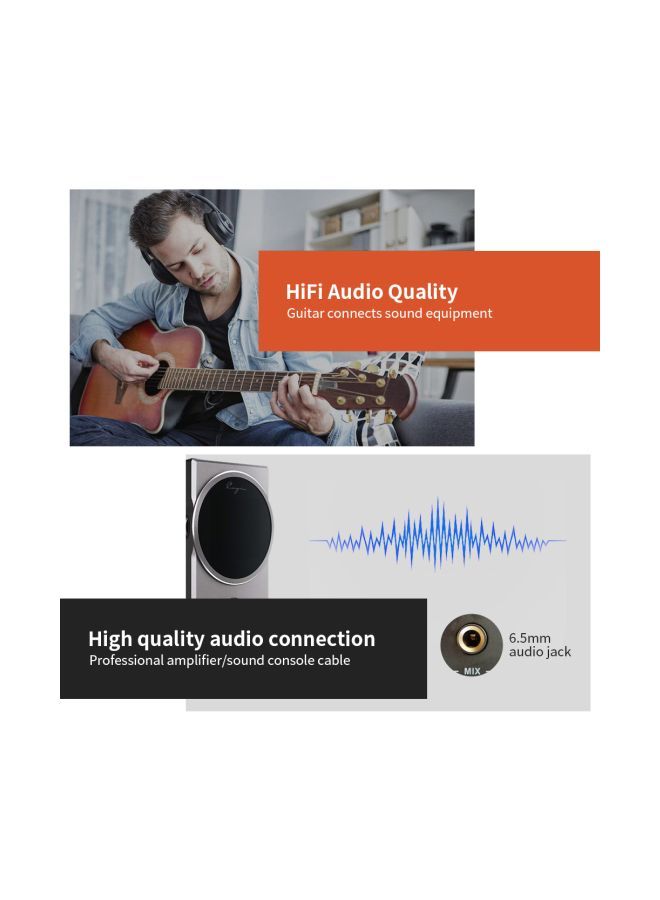 نيبمينينت كابل صوت ذكر إلى أسود / أزرق/ ذهبي - Image 5