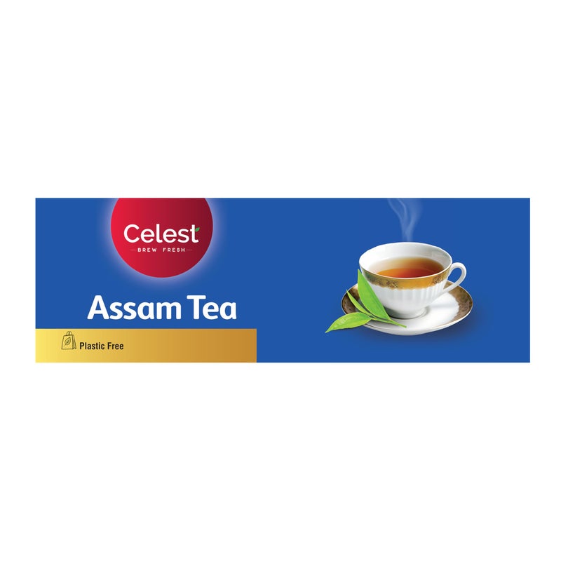 Celest Assam Tea 100 Tea Bags (Pack of 2) | Assam Black Tea | 200 Bags - Image 5