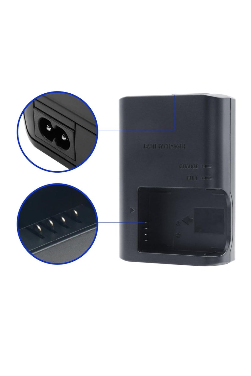 أوزيغالور شاحن سريع لبطاريات الكاميرات LC-E12، لبطاريات Canon LP-E12 LC-E12E، كاميرات EOS M M2 M10 M50 M50، PowerShot SX70 HS - Image 3