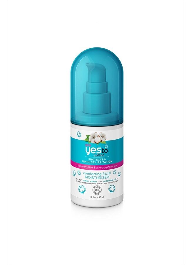 Yes To Cotton Comforting Facial Moisturizer, 1.7 Fluid Ounce - Image 1