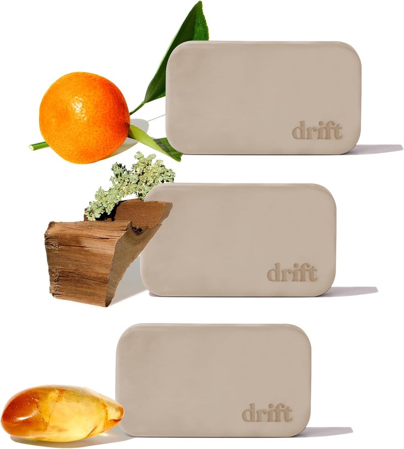 Drift Car Air Freshener - The Original Stone Air Freshener - Car Odor Eliminator - Long Lasting Scent - Metal Clip - Essential Oils - Clean Ingredients - Variety 3 Pack Refill - NO CLIP INCLUDED - Image 1