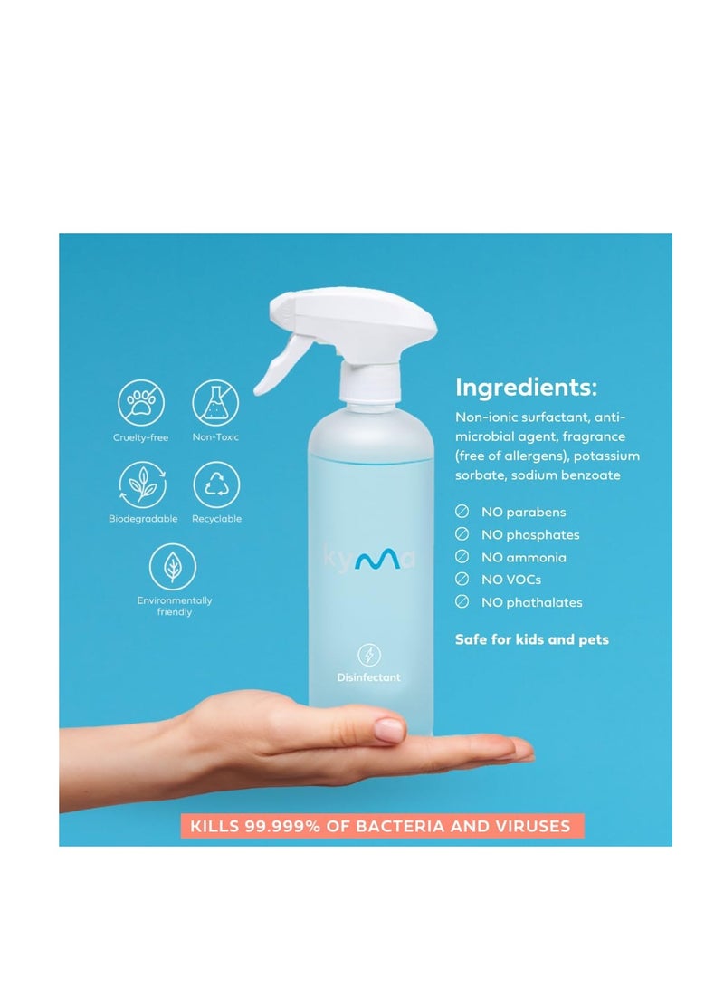 kyma Kyma 500ML Disinfectant Single Bottle Box  - Image 3