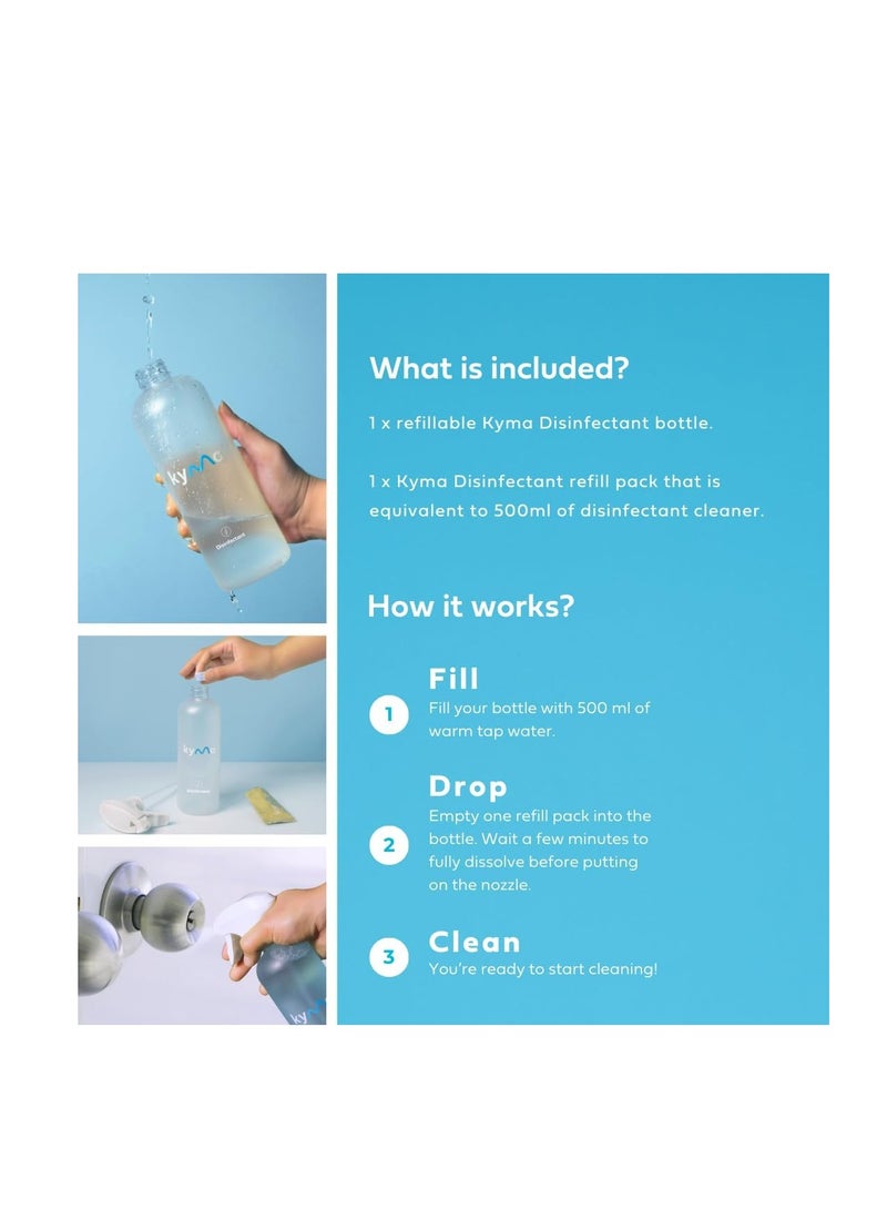 kyma Kyma 500ML Disinfectant Single Bottle Box  - Image 4