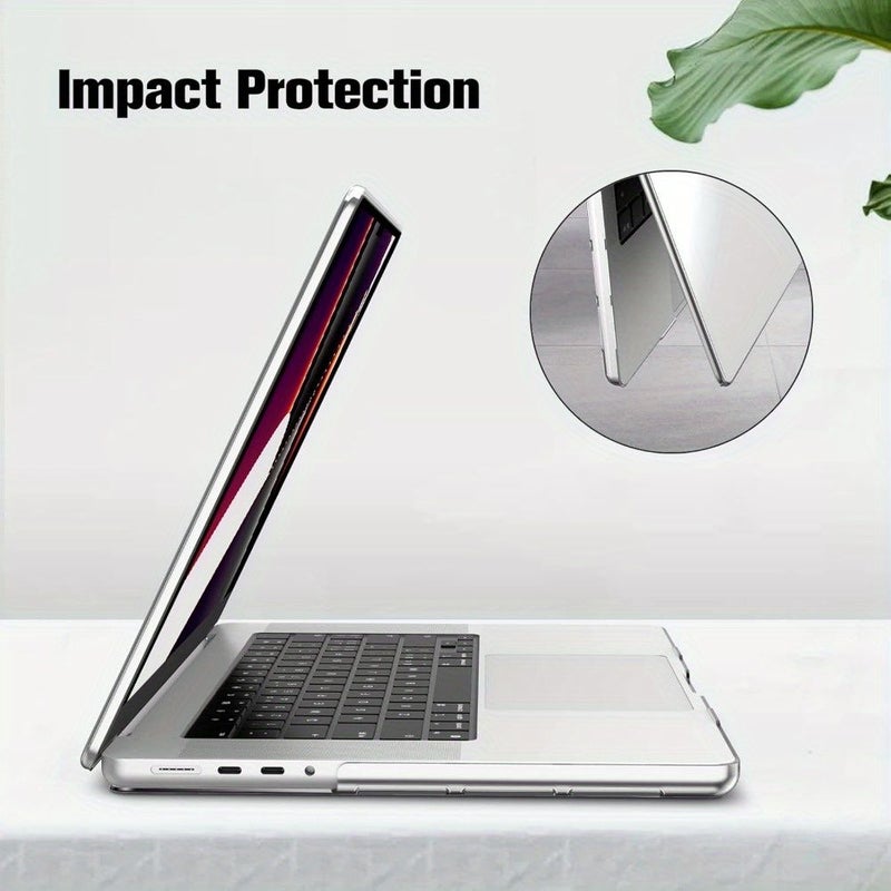 Premium Laptop Case for MacBook Pro 16 Inches with Back Case and Base Transparent Compatible with A2485 A2780 A2991 M3 Series Scratch Resistant Durable Protection Easy Install - Image 5