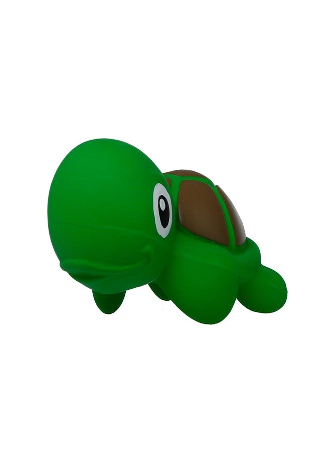 Territory Sea Squeaker Natural Rubber Animal Dog Toy for Small Medium Large Dog Toy, Turtle - Image 2