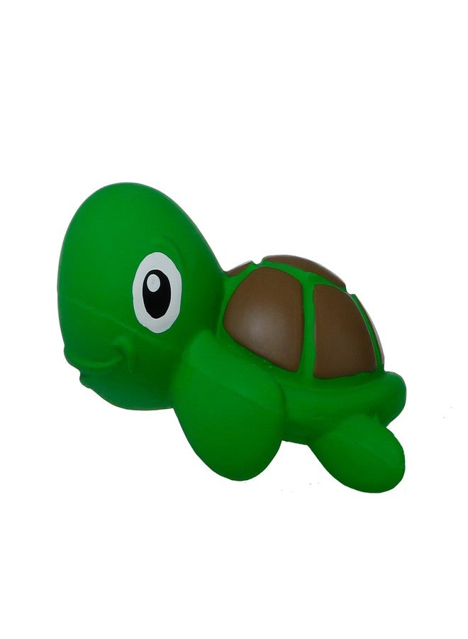 Territory Sea Squeaker Natural Rubber Animal Dog Toy for Small Medium Large Dog Toy, Turtle - Image 3