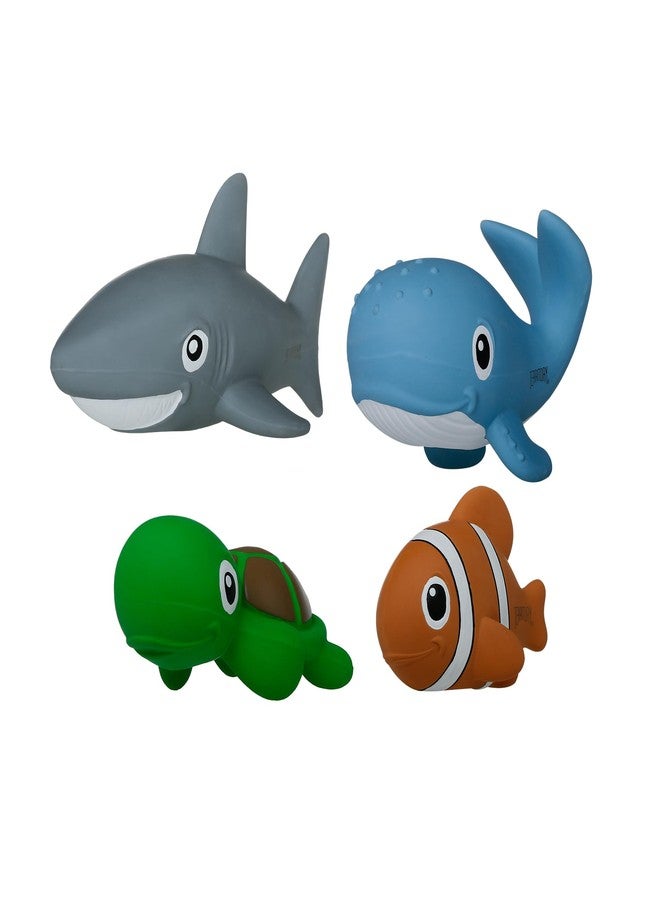 Territory Sea Squeaker Natural Rubber Animal Dog Toy for Small Medium Large Dog Toy, Turtle - Image 5