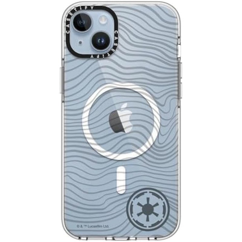 Casetify Clear iPhone 14 Plus Case 【Mandalorian Co-Lab/Not Yellowing / 6.6ft Drop Protection/Compatible with Magsafe】 - Beskar Ingot - Clear - Image 4